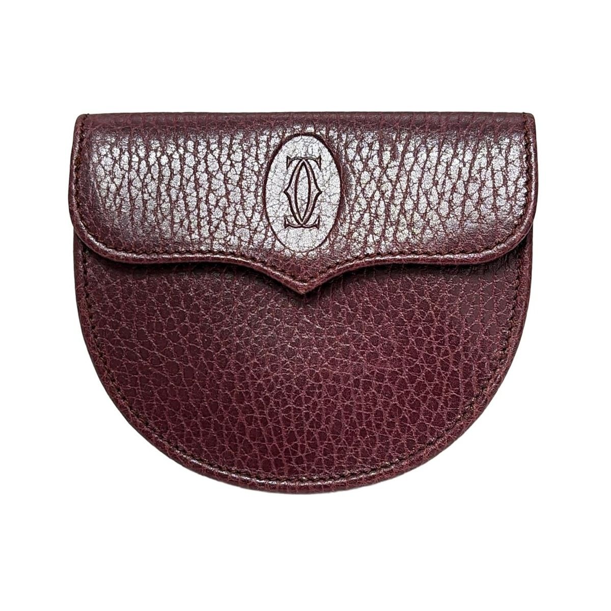 Cartier(カルティエ) コインケース - ボルドー レザー - メルカリ