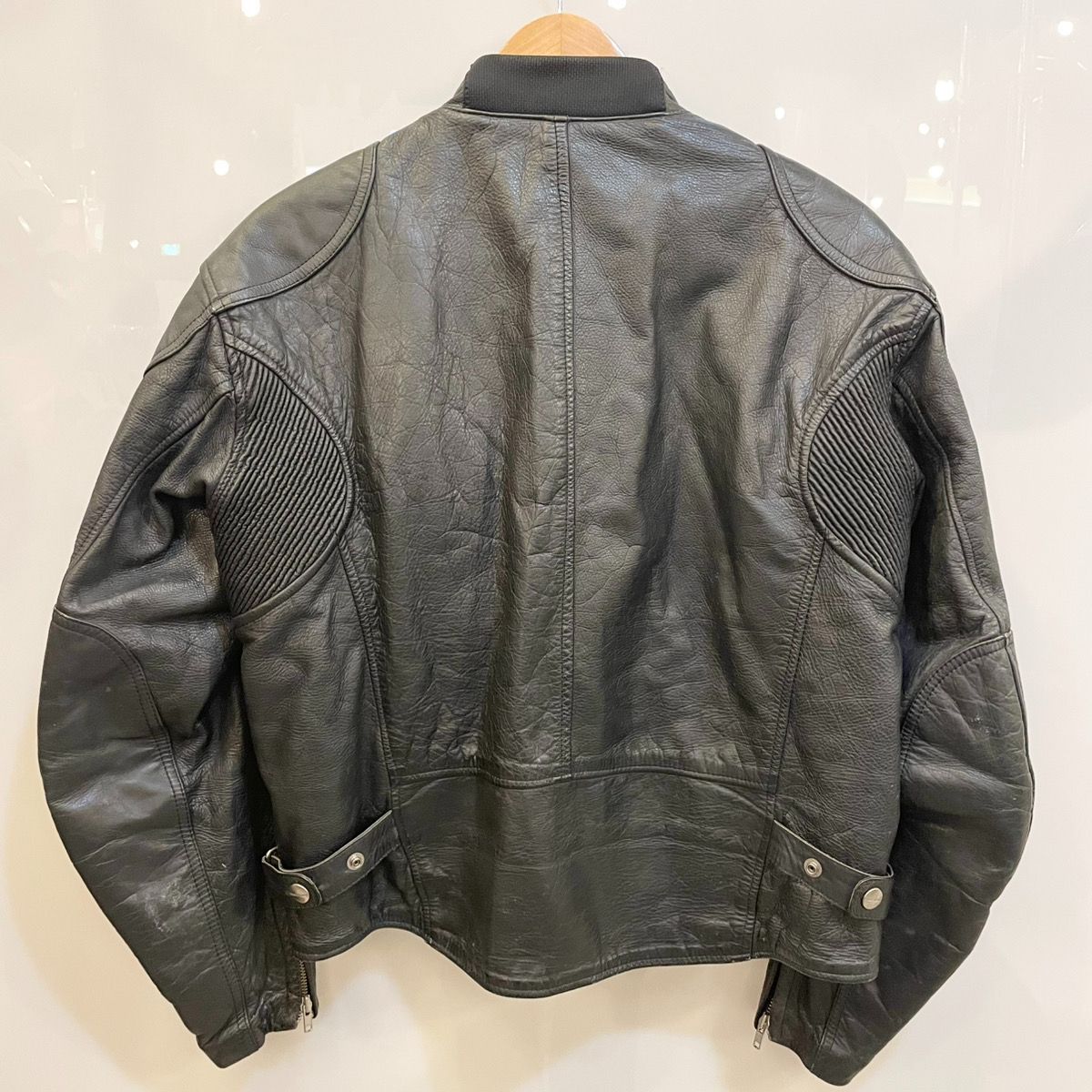 クシタニ KUSHITANI LEATHER BIKER JACKET RIDERS JACKET レザー