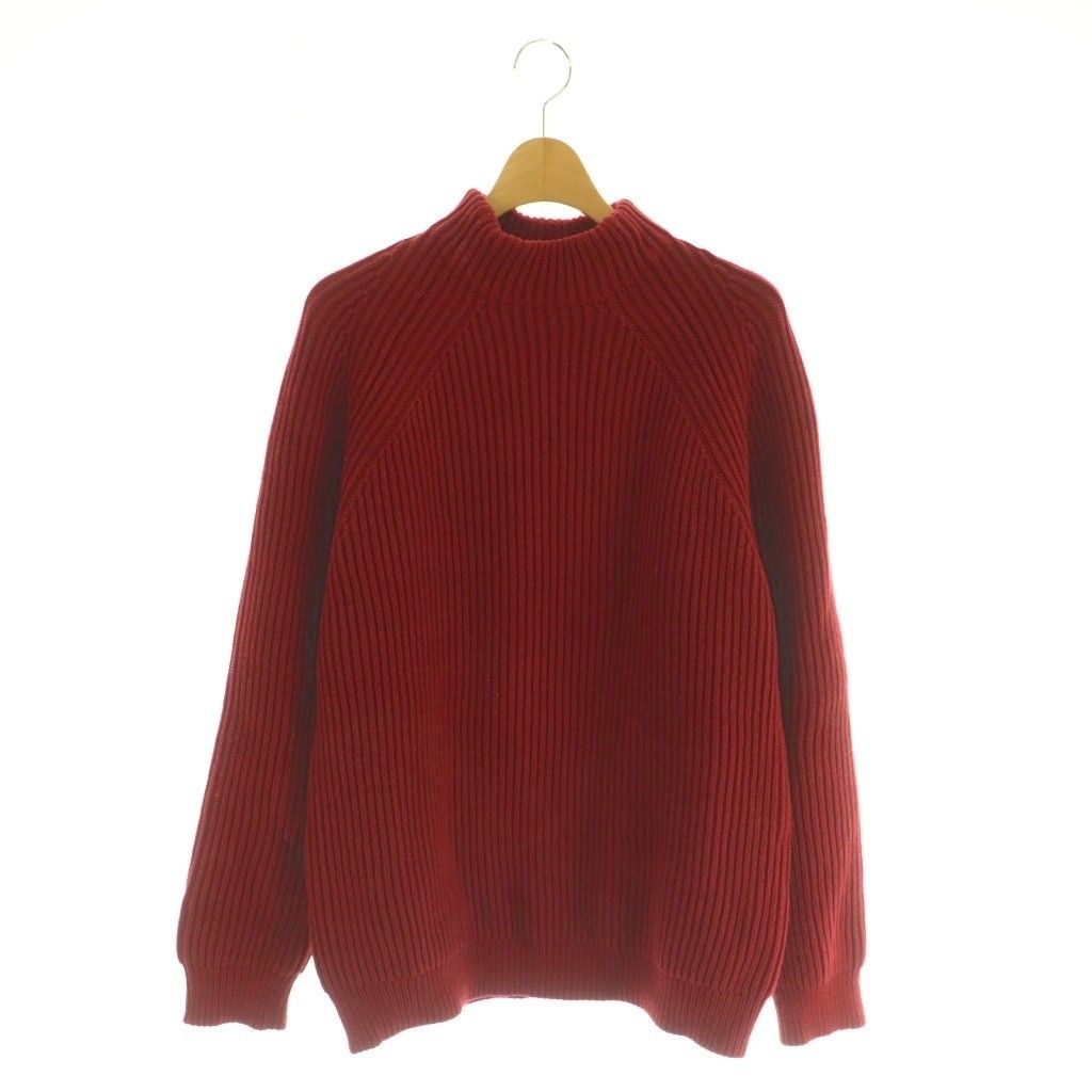 美品 H BEAUTY&YOUTH ニット レッド メンズ タートルネック M H 美品 H BEAUTY&YOUTH ニット レッド メンズ タートルネック M H