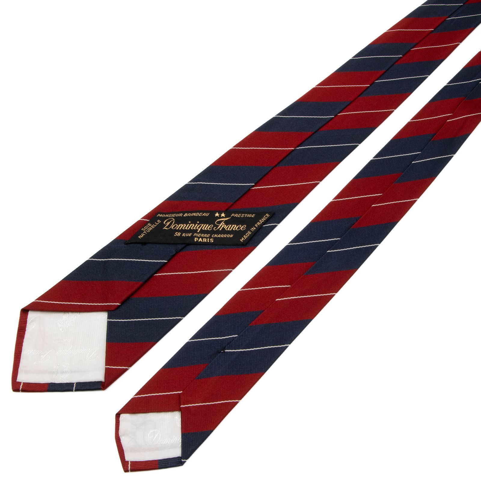 送料無料 ドミニックフランス ネクタイ レギュラータイ ジャガードタイ