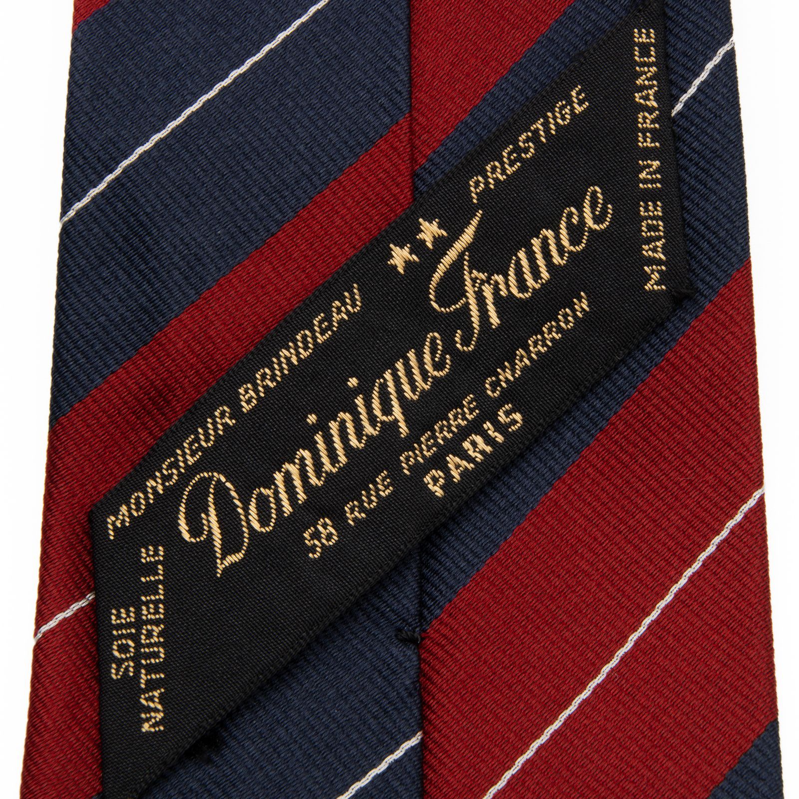 送料無料 ドミニックフランス ネクタイ レギュラータイ ジャガードタイ