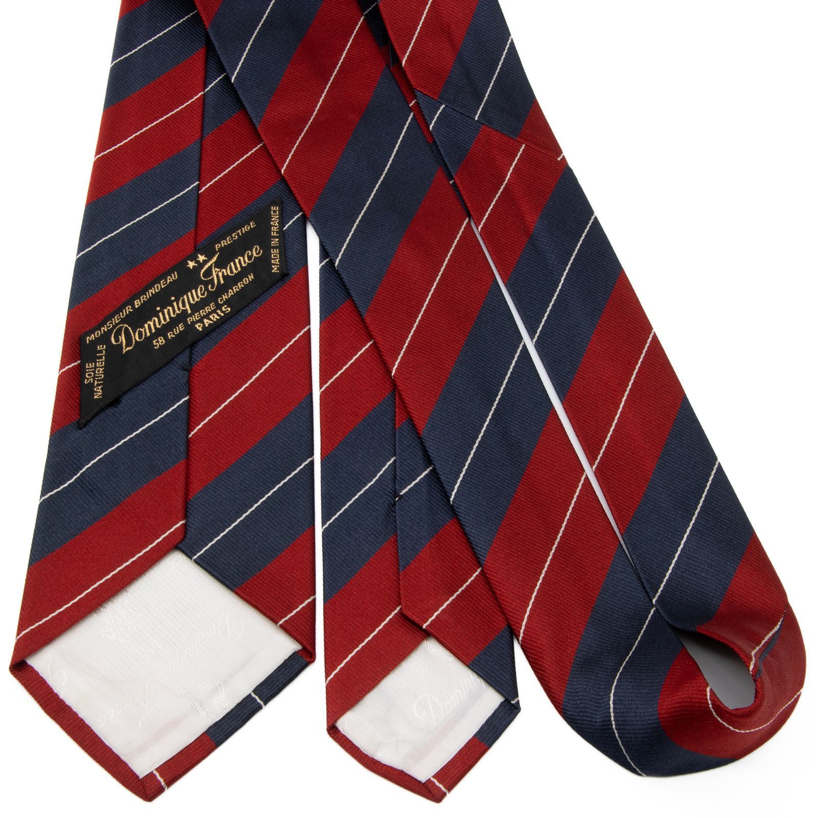 送料無料 ドミニックフランス ネクタイ レギュラータイ ジャガードタイ