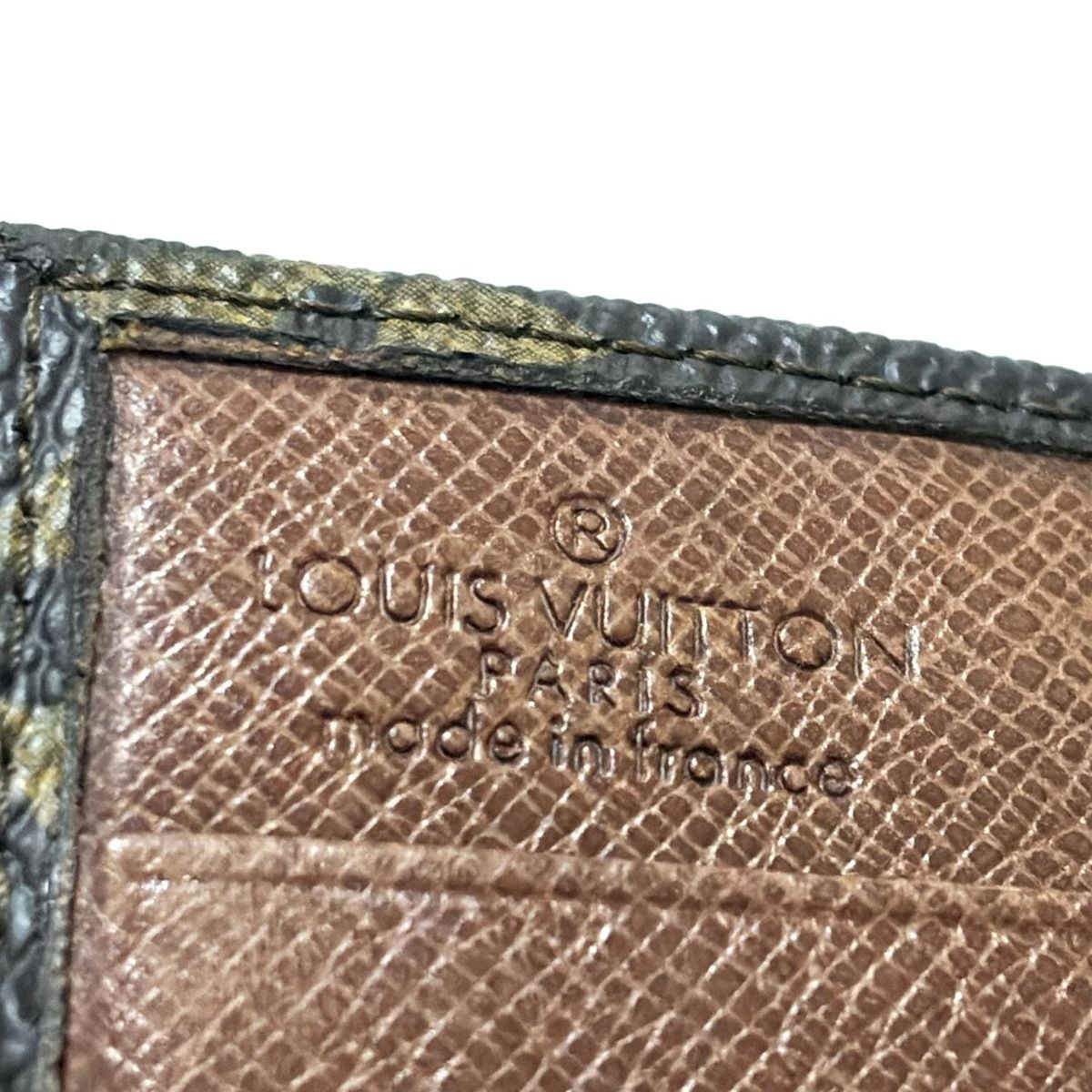 LOUIS VUITTON(ルイヴィトン) Wホック財布 モノグラム ポルトモネビエ