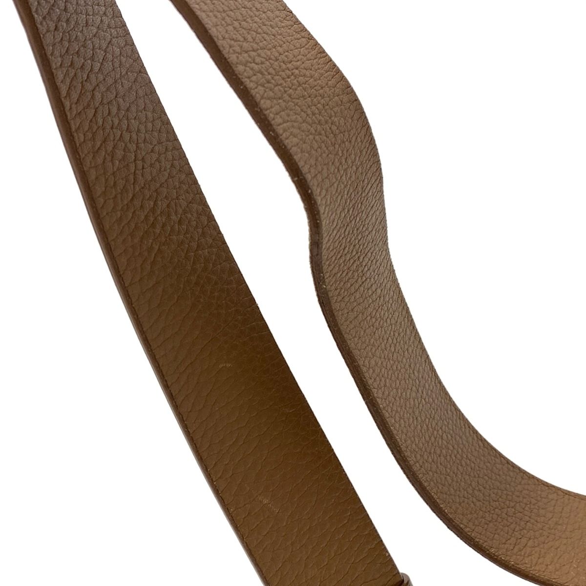 BOTTEGA VENETA(ボッテガヴェネタ) ベルト - ブラウン×シルバー レザー