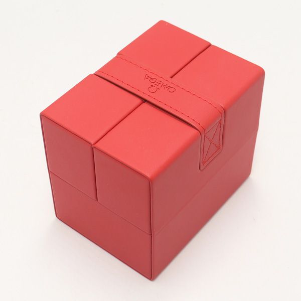 箱付 良品 オメガ 空箱/BOX/ケース レッド メンズ/レディース腕時計用