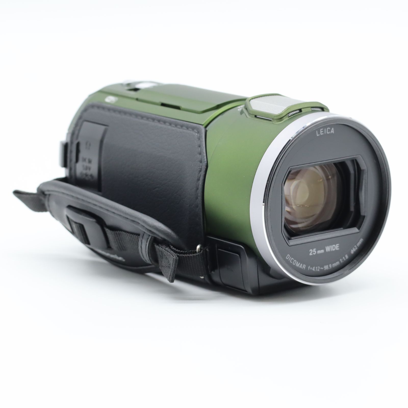 パナソニック 4K ビデオカメラ VX2M フォレストカーキ パナソニック 4K ビデオカメラ VX2M 64GB 光学24倍ズーム フォレスト