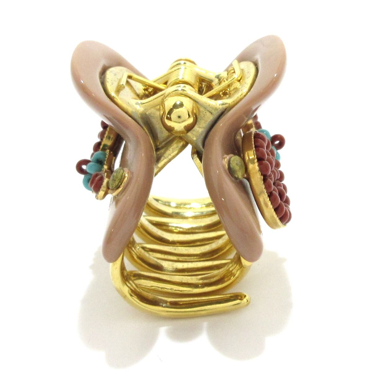 acca アッカ　ヘアクリップ中、小サイズセット　ベージュ×ゴールド アレンジ自在】手軽に楽しめる小さめサイズのヘアクリップ | acca