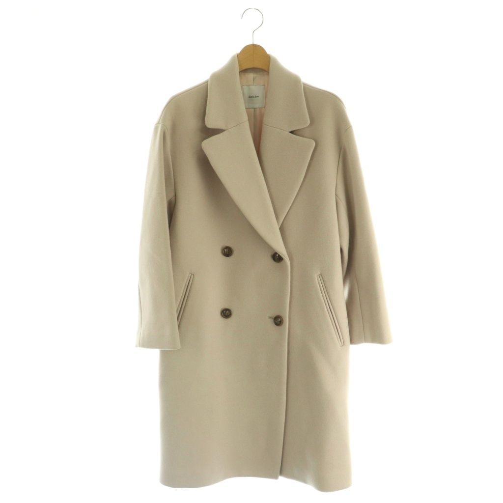 Sakura Hirai様 スピックアンドスパン WメルトンPコート ウール スピック&スパン Spick&Span W二重織りメルトンコート チェスター