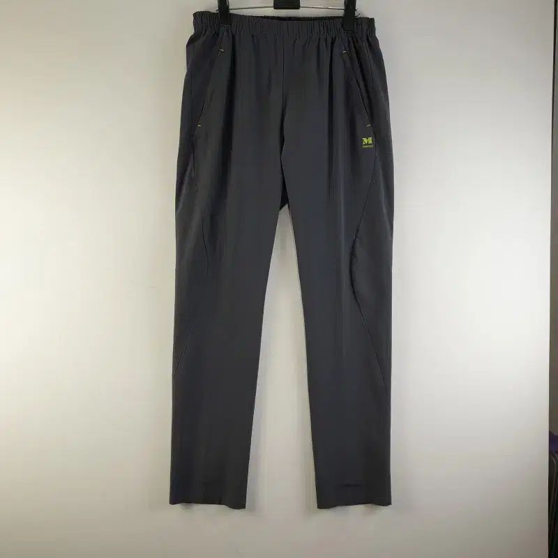 MACCCI メンズ100 チャコールグレー 밴딩 パンツ L2897