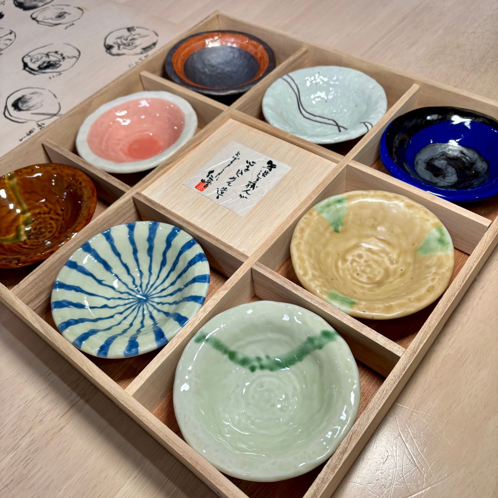 新品未使用】美濃焼 仁峰 釉楽 八客小鉢揃 8枚セット - メルカリ