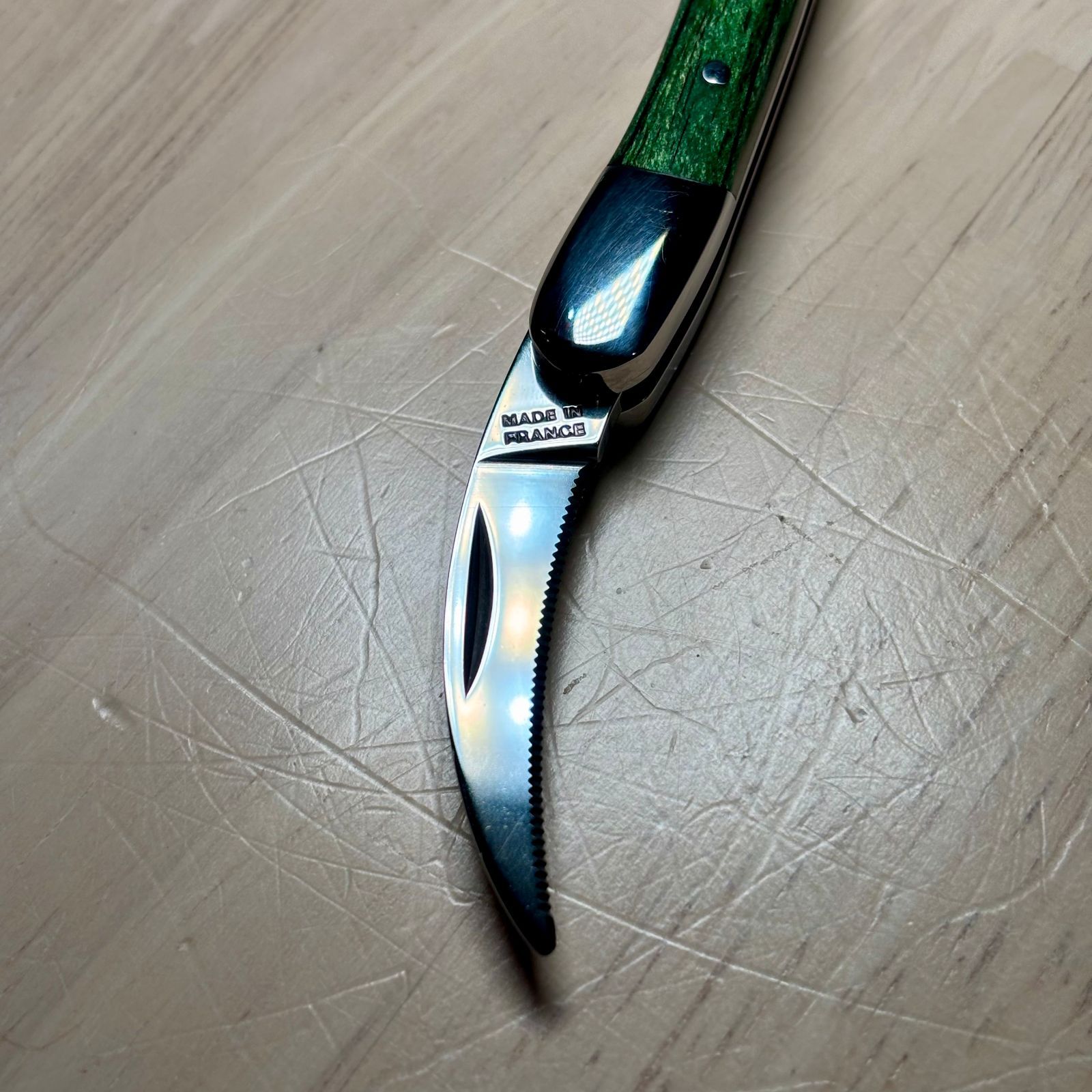 特価品】シャトーラギオール ソムリエナイフ スタミナウッド グリーン