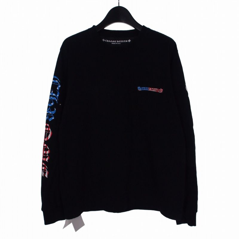 クロムハーツ CHROME HEARTS USA製 Matty Boy America L/S T-shirt