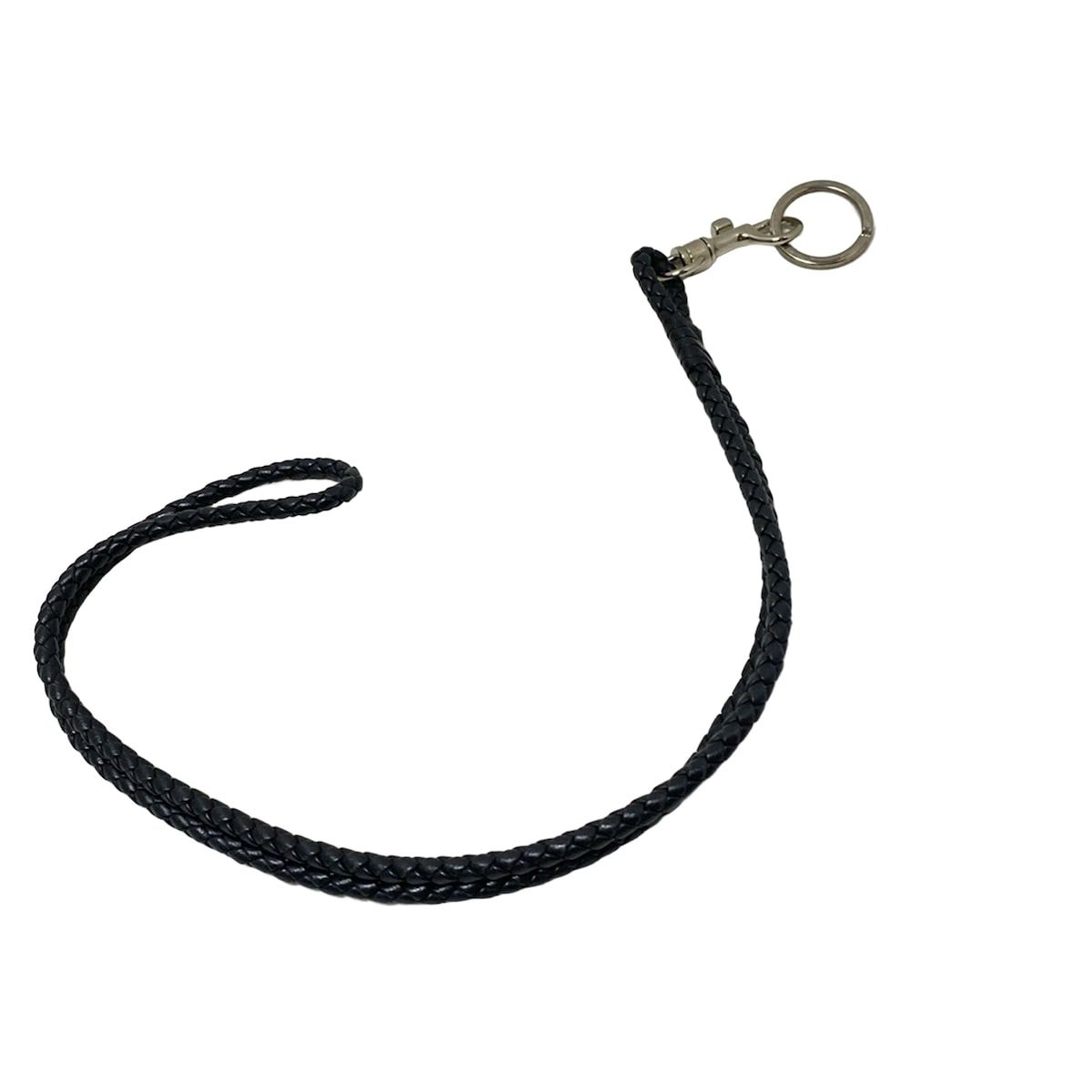 BOTTEGA VENETA(ボッテガヴェネタ) ストラップ美品 - 黒×シルバー