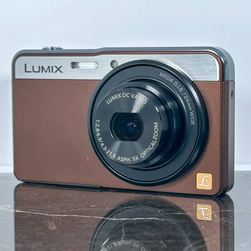 美品】Panasonic LUMIX DMC-XS3 ブラウン コンパクトデジタルカメラ