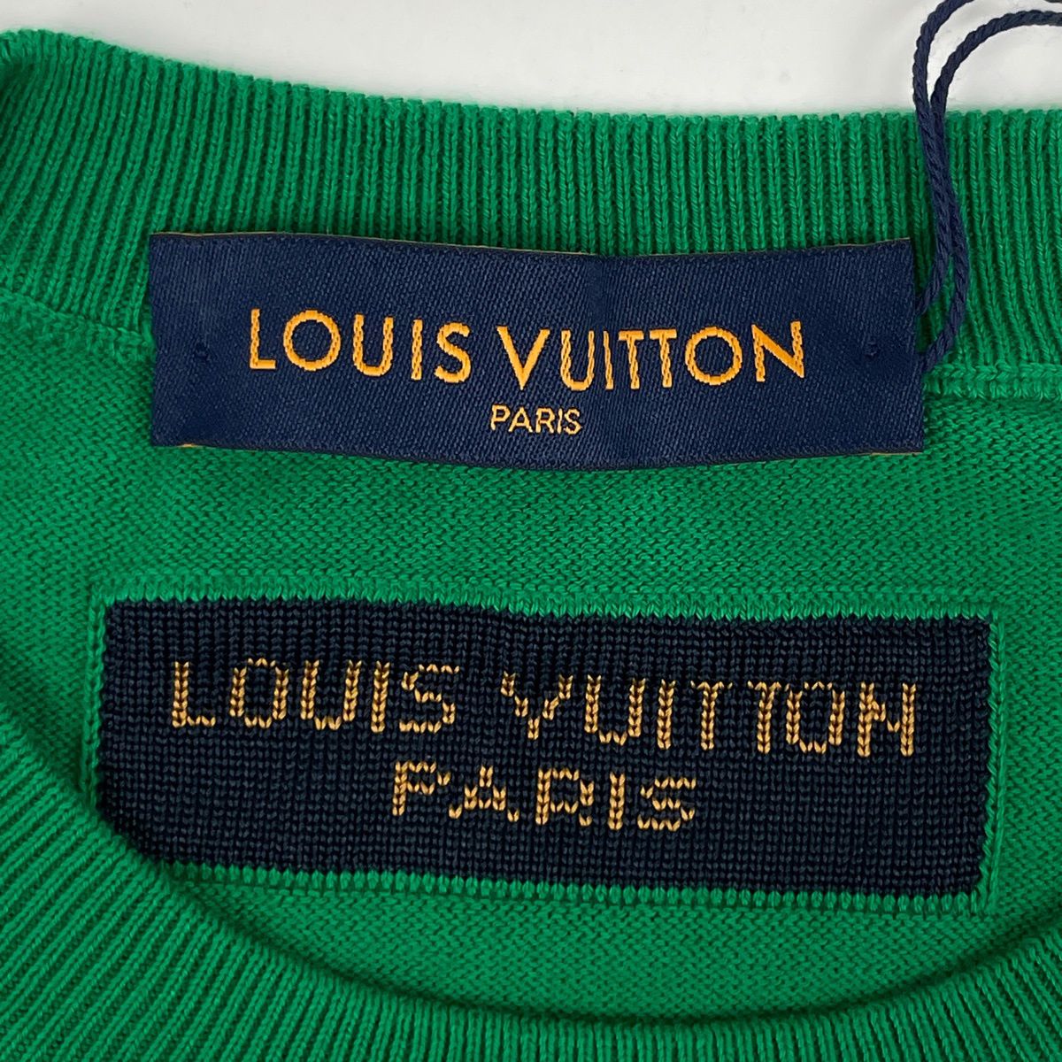 ルイ・ヴィトン Louis Vuitton エブリデイ LV クルーネック ニット 
