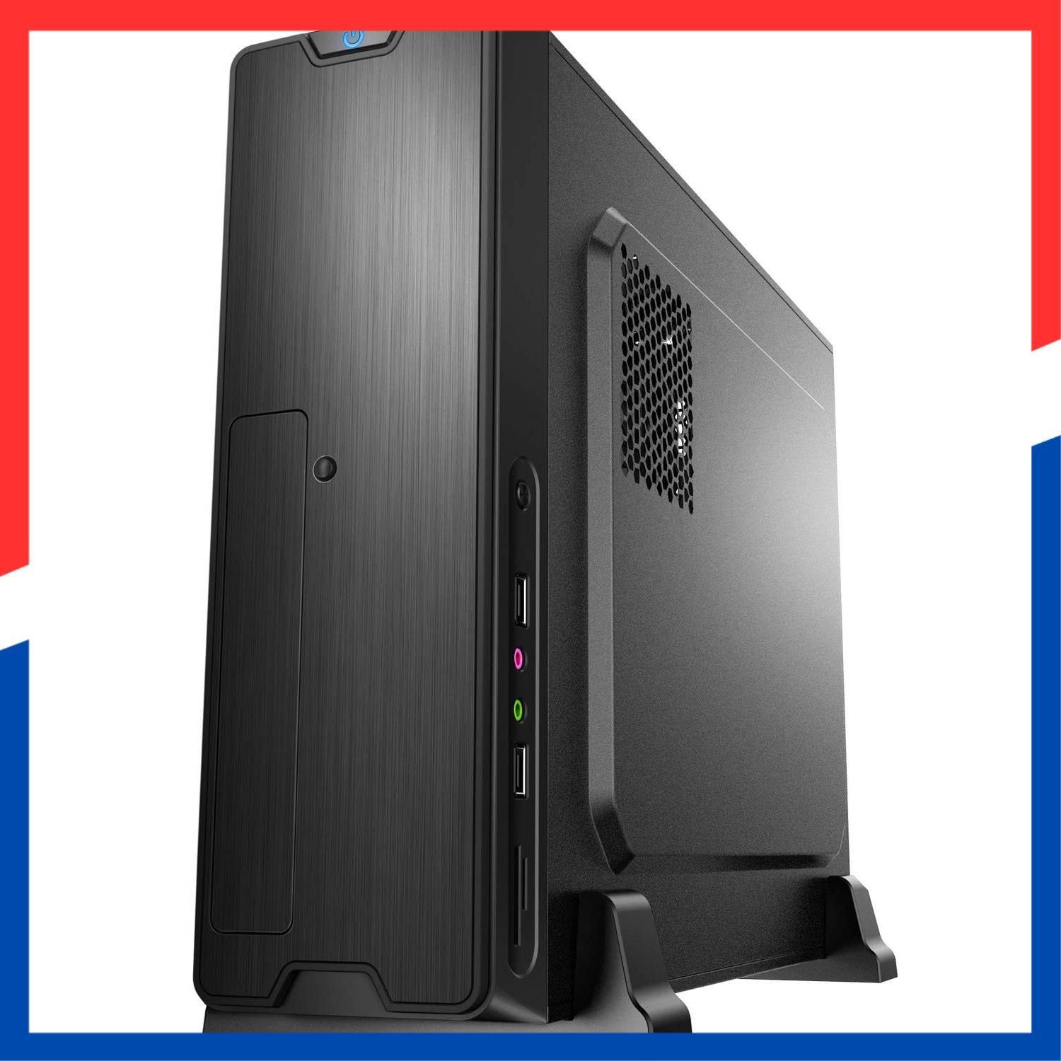 【特価商品】300wSFX電源内蔵 MicroATX/ITX対応スリムPCケース KEIAN KX-M01