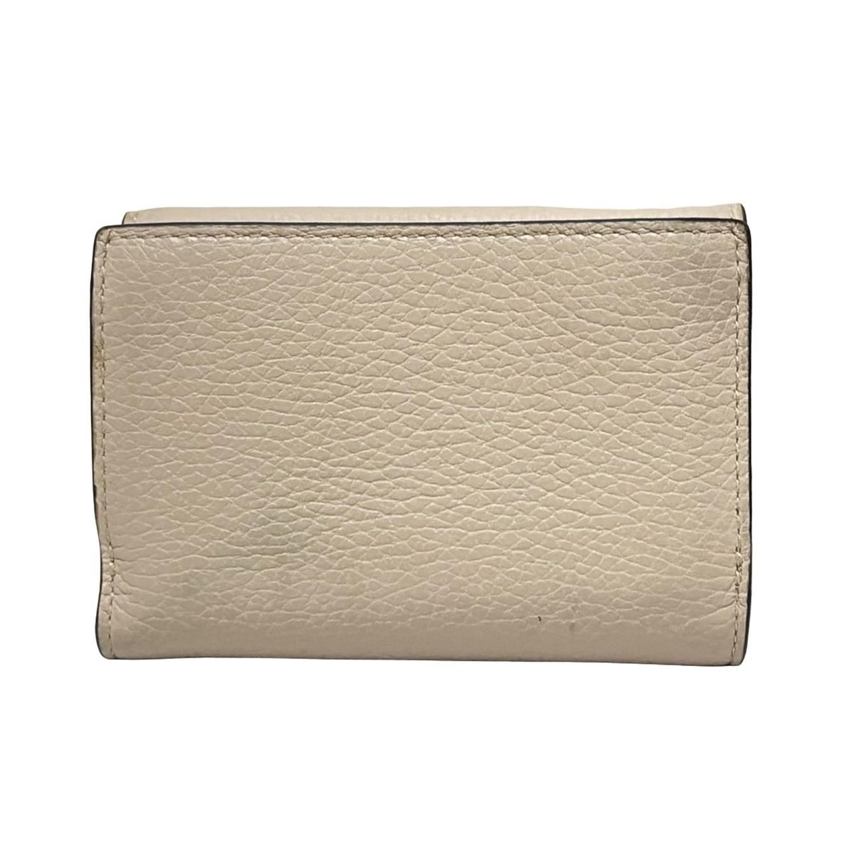 FURLA(フルラ) 3つ折り財布 バビロン ベージュ L字ファスナー レザー