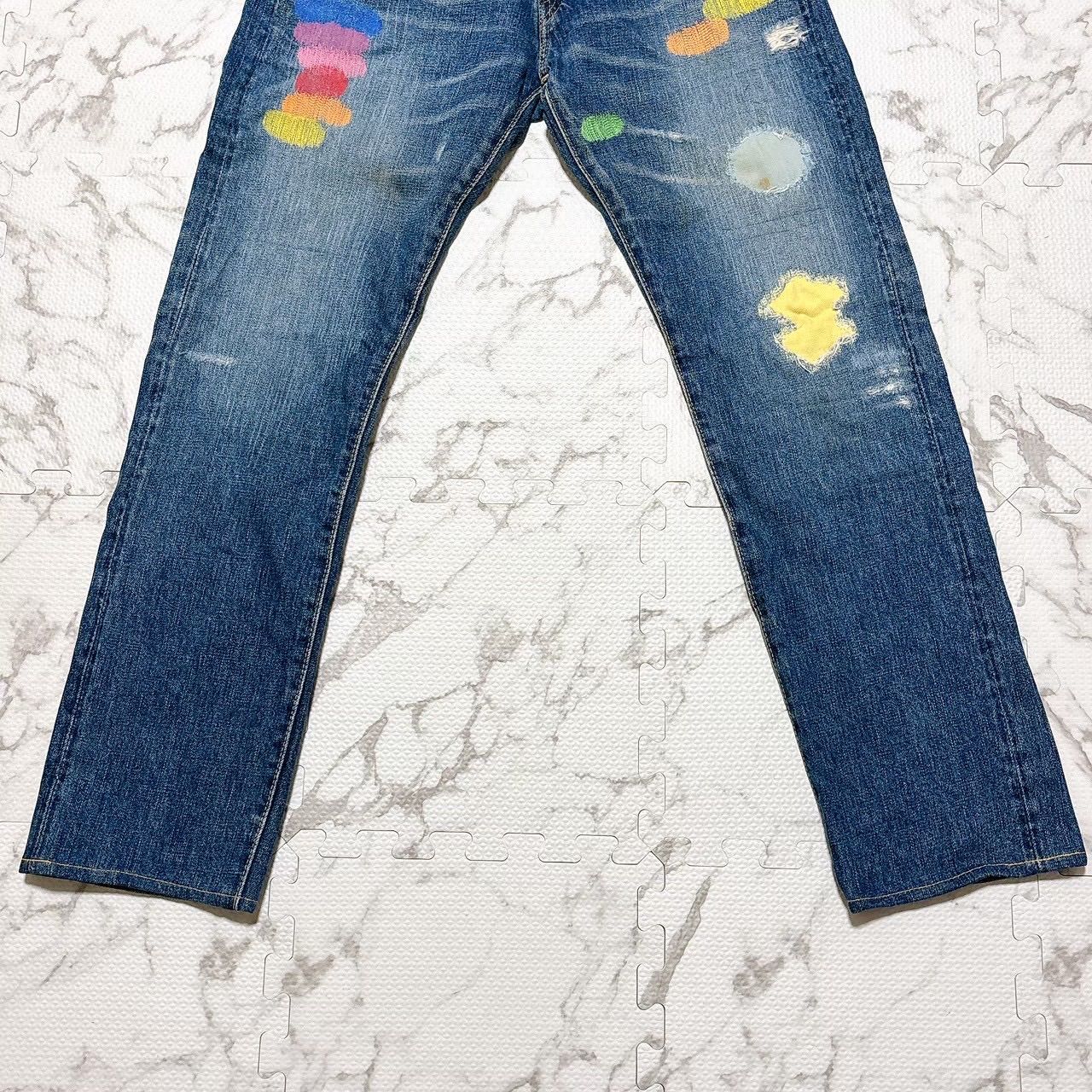 BRU NA BOINNEハッピーデニムサイズ0 ブルーナボイン BRU NA BOINNE 