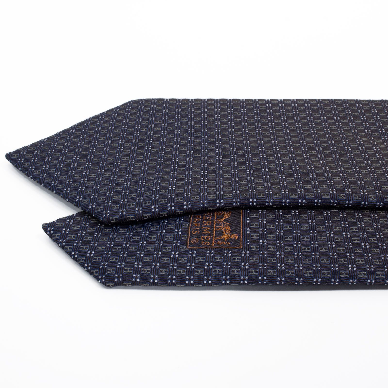 新品 送料無料 エルメス ネクタイ レギュラータイ ジャガードタイ