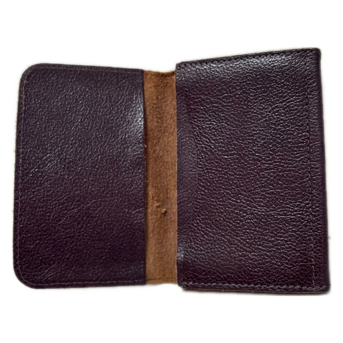 IL BISONTE(イルビゾンテ) 名刺入れ - ダークブラウン レザー - メルカリ