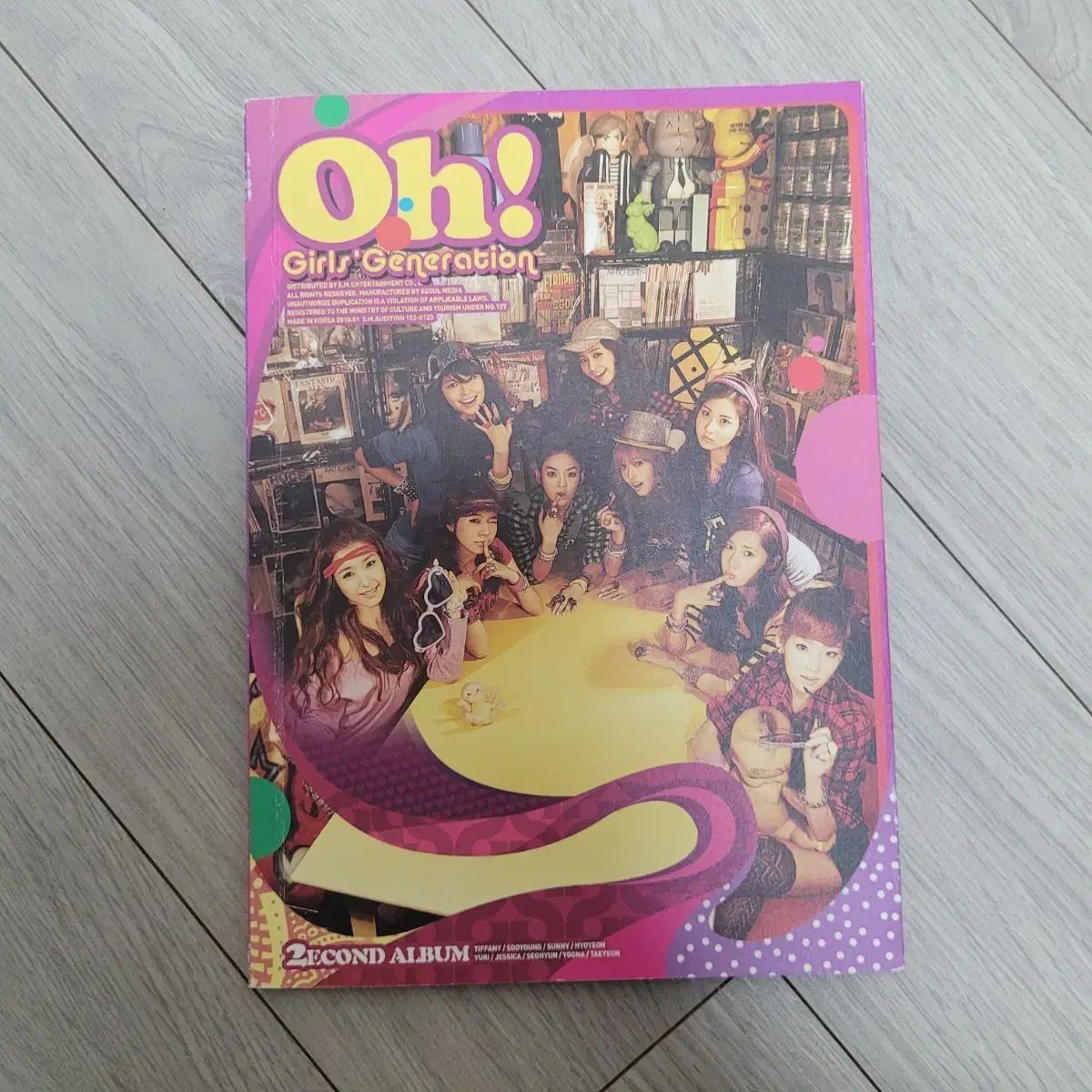 Girls' Generation Oh! 2nd Album 少女時代 ユナ 【公式通販】