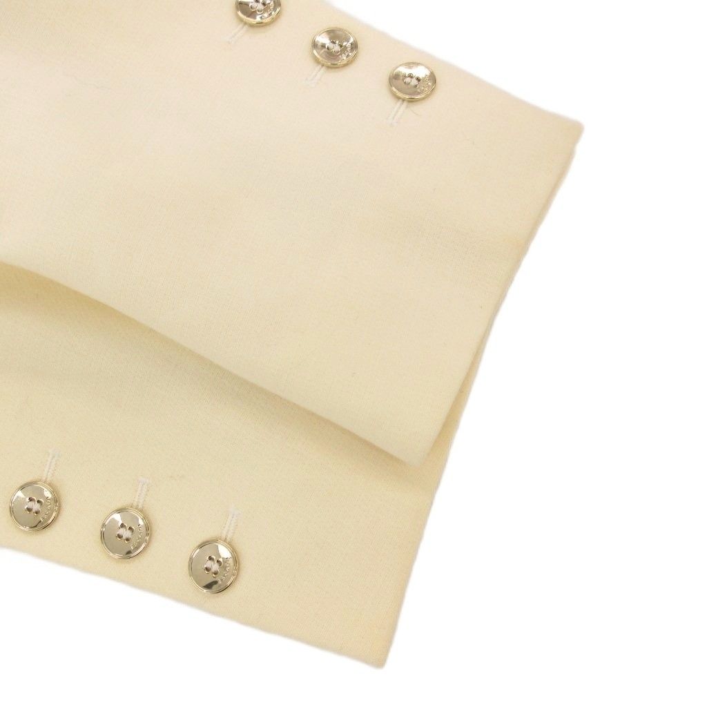 エスカーダ ESCADA テーラードジャケット ウール アイボリー 36 ダブル