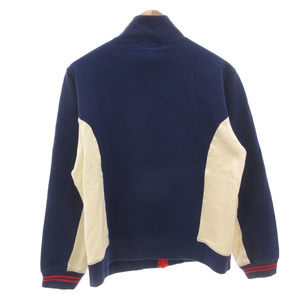 ステューシー STUSSY 紺タグ トラックジャケット ブルゾン ジャージ S