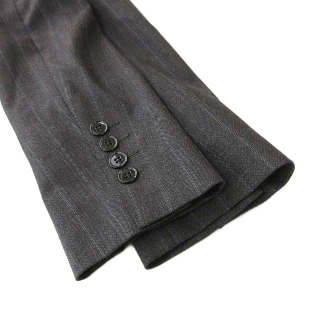 美品　テーラードジャケット　ダブル　ヒョウ柄　グレー　ドルガバ ドルチェ&ガッバーナ ドルガバ DOLCE&GABBANA 美品 テーラード