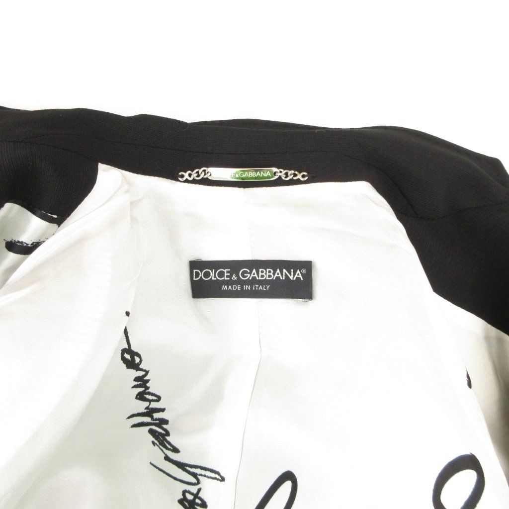 ドルチェ&ガッバーナ ドルガバ DOLCE&GABBANA 美品 テーラード
