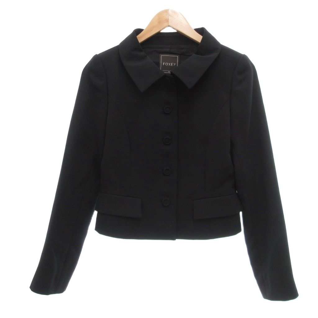 フォクシー FOXEY セットアップ ワンピーススーツ ブラックフォーマル