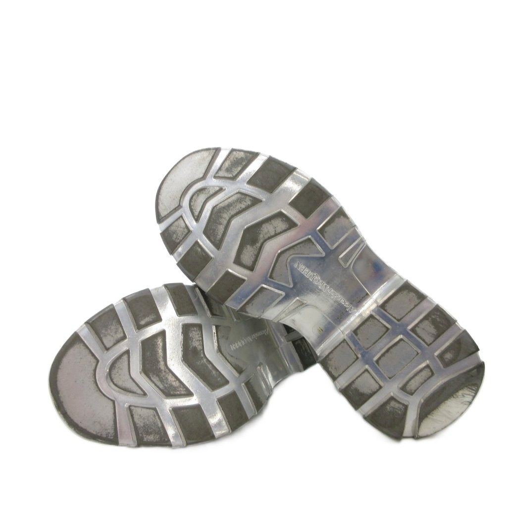 アレキサンダーマックイーン ブーツ シルバー ロゴ アレキサンダーマックイーン ブーツ シルバー ロゴ - メルカリ