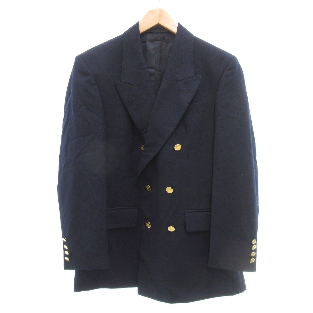 バーバリーズ Burberrys 紺ブレ ブレザー テーラードジャケット ダブル