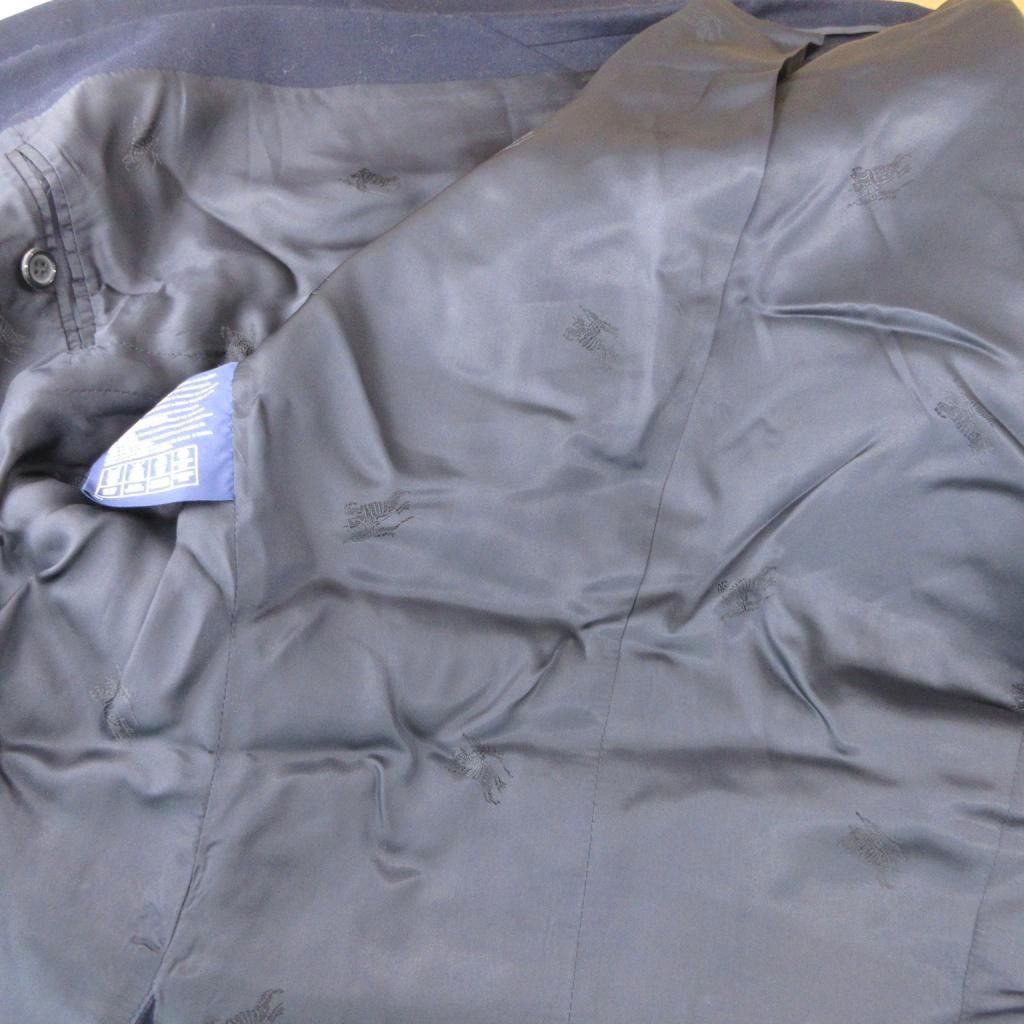 バーバリーズ Burberrys 紺ブレ ブレザー テーラードジャケット ダブル