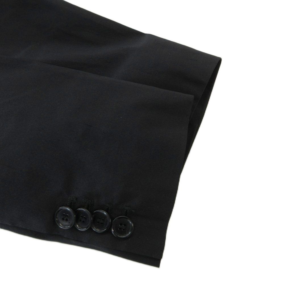 エトロ ETRO テーラードジャケット 絹 シルク 44 黒 ブラック