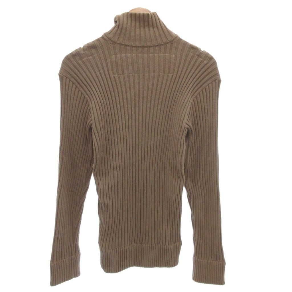 DOLCE&GABBANA リブニット ブラウン ドルチェ&ガッバーナ ドルガバ DOLCE&GABBANA カーディガン リブニット