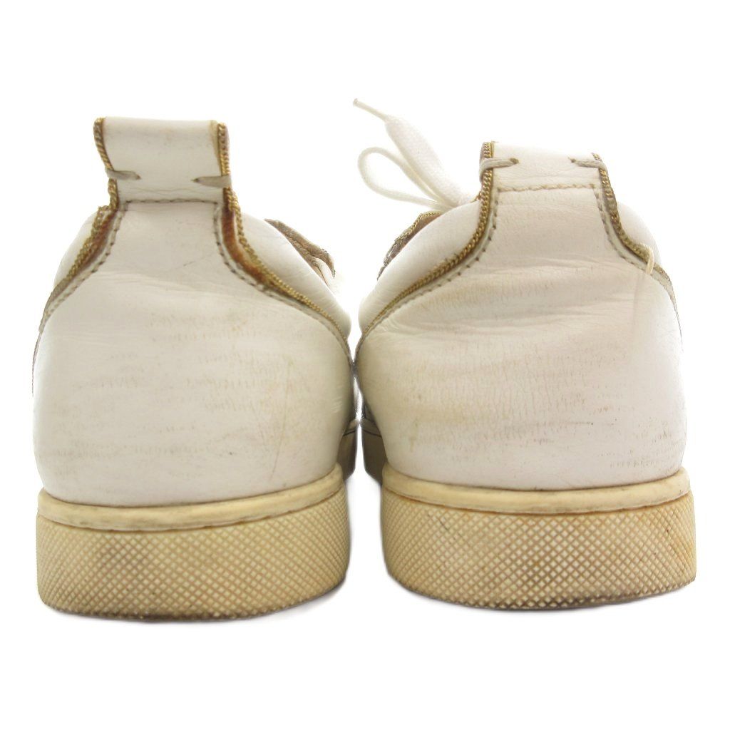 クリスチャン ルブタン スタッズ レザ ローカットスニーカー ２６cm Christian Louboutin（クリスチャンルブタン） スタッズ ローカット