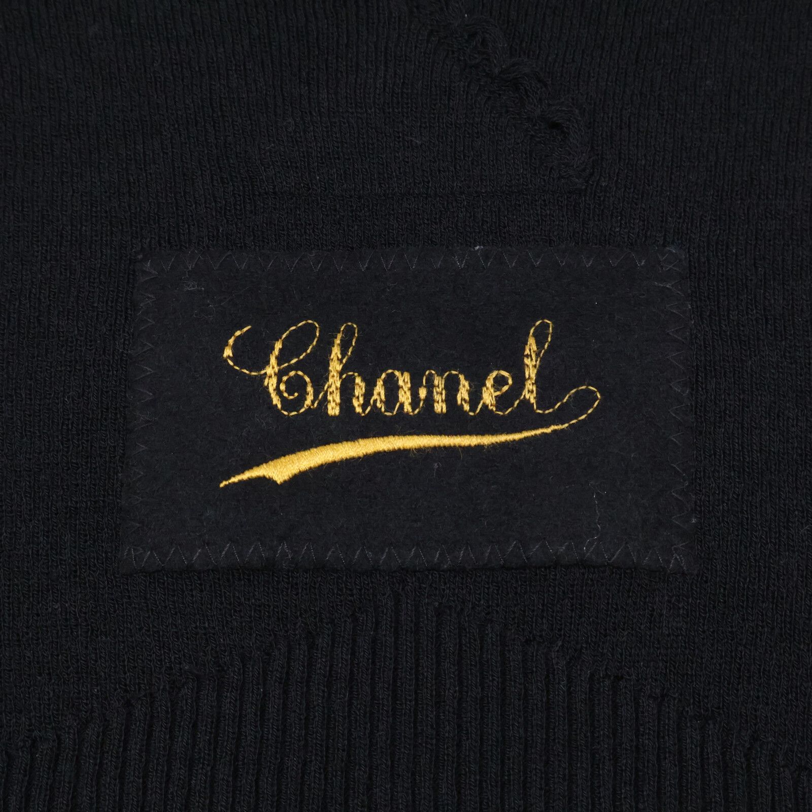 CHANEL シャネル 国内正規 P78389K11301 ノースリーブ ワンピース 38  