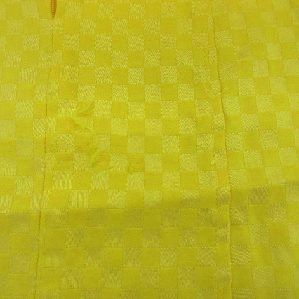 ヴェルサーチ ヴェルサーチェ VERSACE タイトワンピース 38 黄