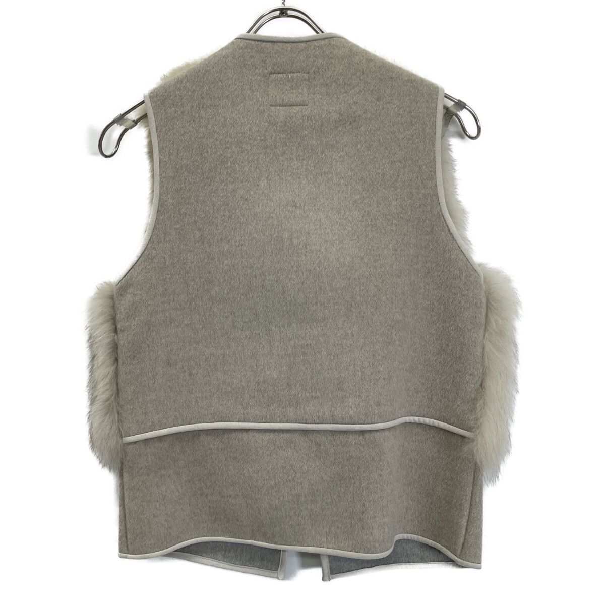 SOV. ソブ ダブルスタンダード ﾍﾞｰｼﾞｭ ｳｰﾙ/ｶｼﾐﾔ ﾌｫｯｸｽﾌｧｰﾍﾞｽﾄ 36