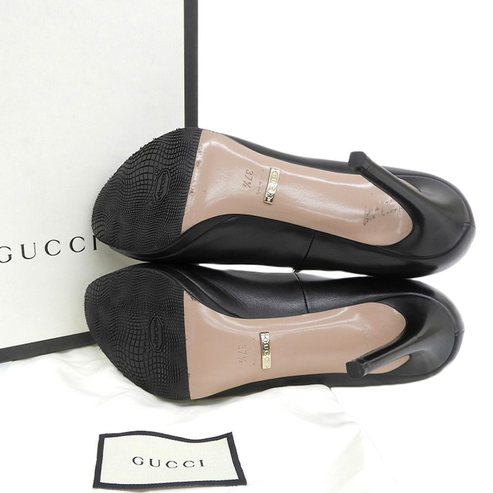 GUCCI グッチ 新品同様 ホースビット ハイヒール パンプス シューズ