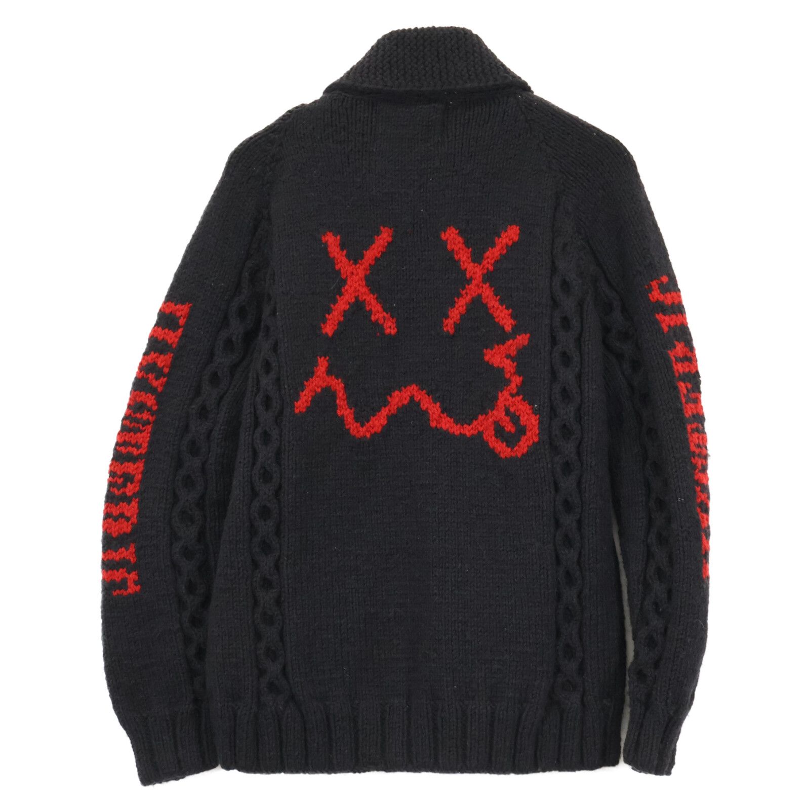 値下げ 90 ヒステリックグラマー Hysteric ビッグ H カウチンセータ ヒステリックグラマー ヴィンテージ カウチン X JAPAN hideさん着用