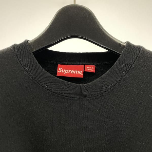 中古】Supreme 2022AW Box Logo Crewneck ブラック サイズM