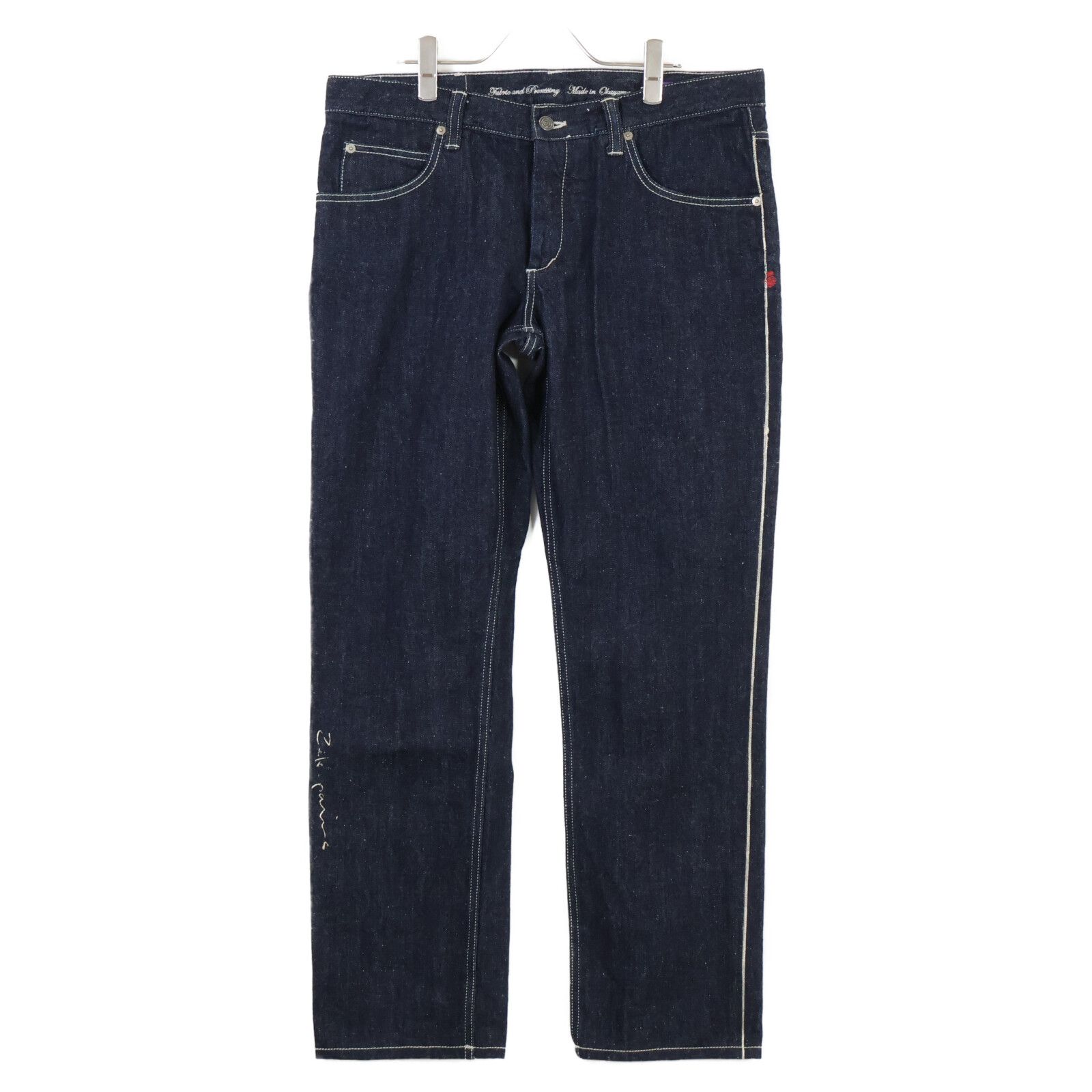 ZELE-PARIS ゼルパリ 267 ｲﾝﾃﾞｨｺﾞ ﾎﾞﾀﾝﾌﾗｲﾃﾞﾆﾑﾊﾟﾝﾂ 34 - メルカリ