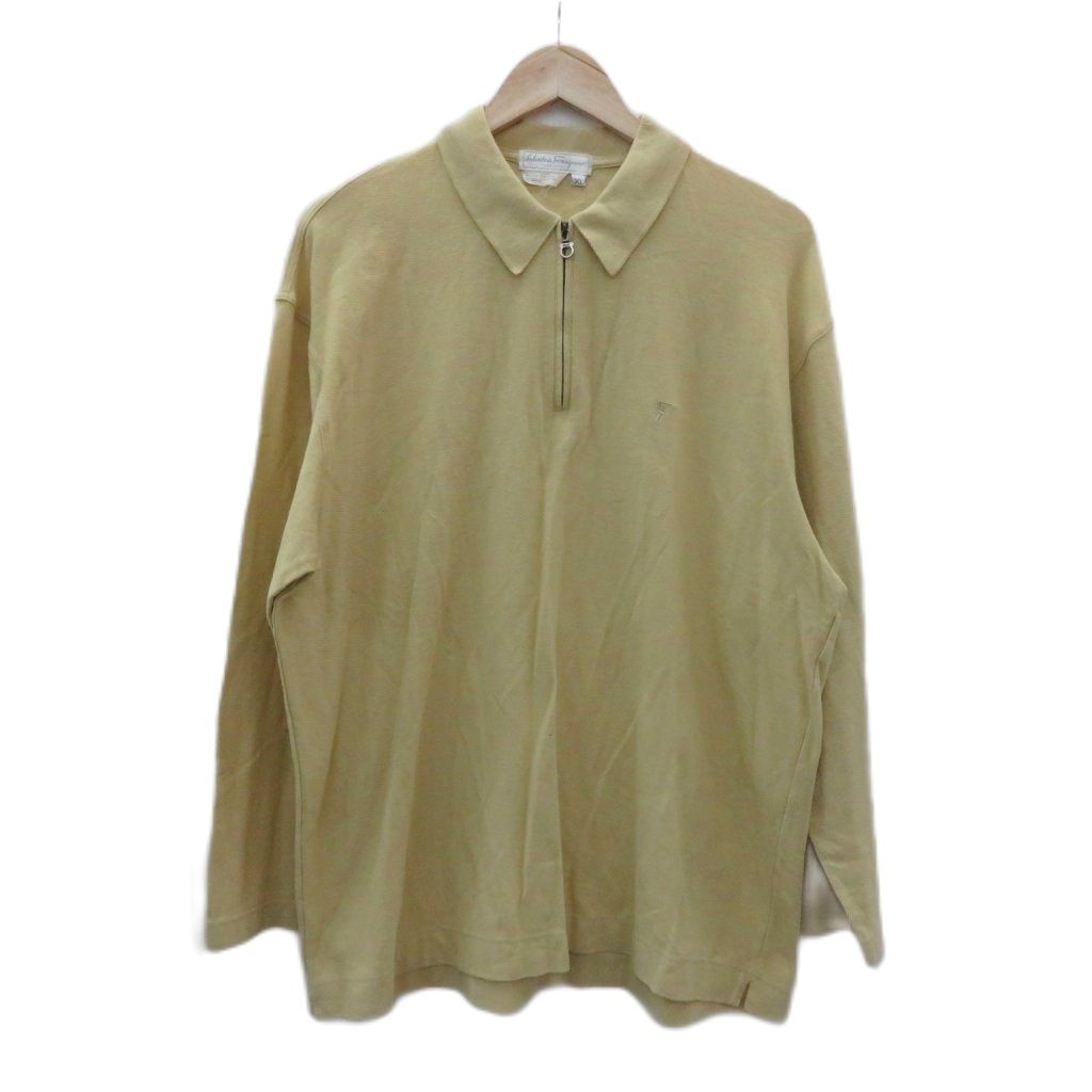 サルヴァトーレフェラガモ Salvatore Ferragamo ポロシャツ 長袖