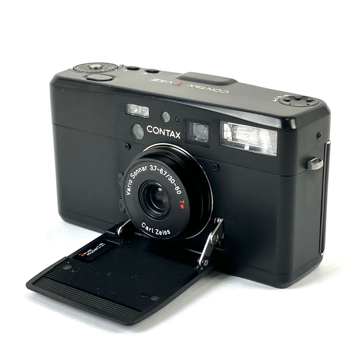 コンタックス CONTAX TVS III ブラック フィルムカメラ 動作確認済 コンタックス CONTAX TVS III ブラック フィルム コンパクトカメラ