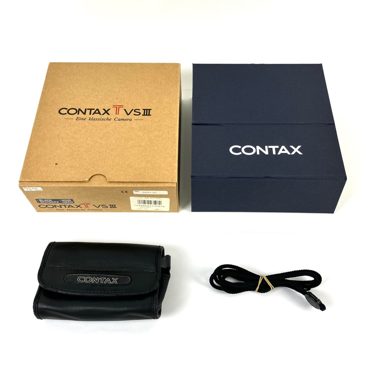 コンタックス CONTAX TVS III ブラック フィルム コンパクトカメラ