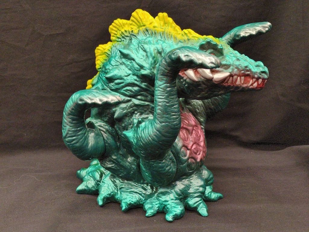 M1号　世紀の大怪獣1期　ゴジラビオランテ（緑メタ）ビデオファンクラブ限定 M1号 世紀の大怪獣東宝怪獣シリーズ ビオランテ1期(緑メタ) ゴジラ