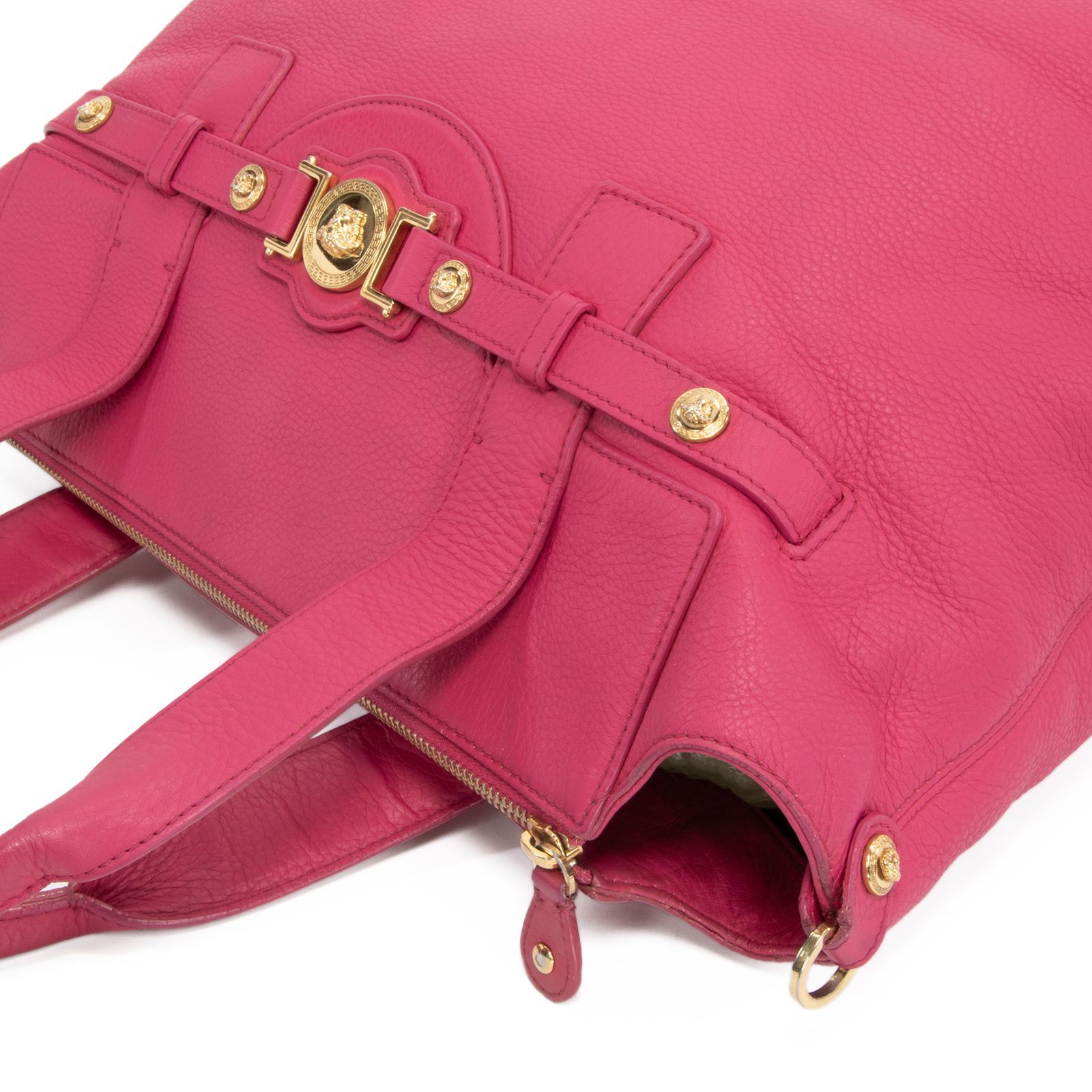 本物 送料無料 ヴェルサーチェ 2WAYショルダーバッグ ハンドバッグ