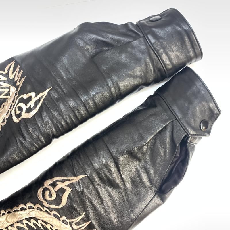 中古】FINE CREEK LEATHERS ノーフォーク ホースハイドスカジャン M