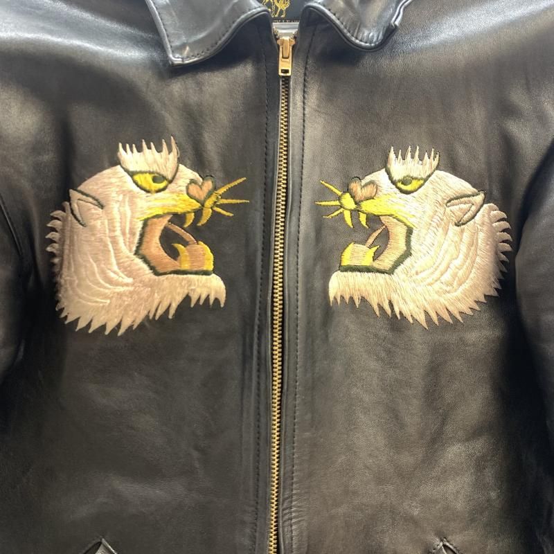 中古】FINE CREEK LEATHERS ノーフォーク ホースハイドスカジャン M